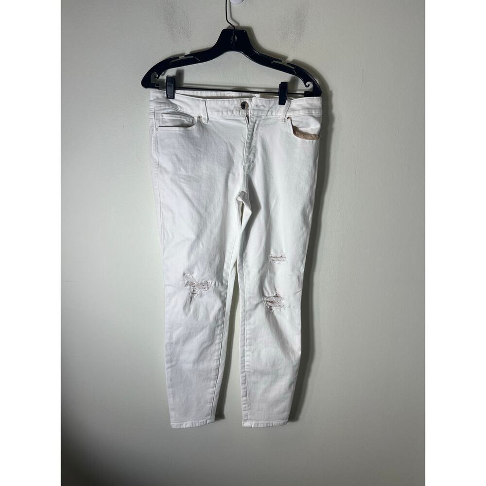 Madewell White High Rise Skinny Jeans Size 31